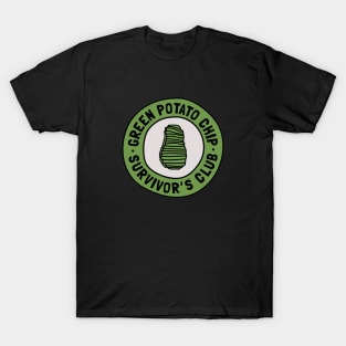 Green Potato Chip Survivor's Club T-Shirt